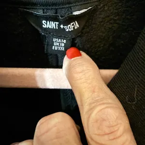 Saint & Sofia Cosy Rollneck Elegant Black Cowl Neck Sweater Size 14 thumbnail 7