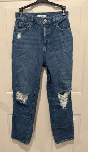 PacSun High-Rise Straight Jeans thumbnail 1