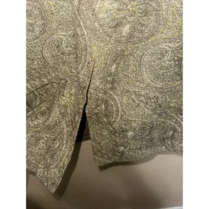 Karen Scott Paisley Print Button‎ Front Jacket Career Office Coat Size 14 thumbnail 7