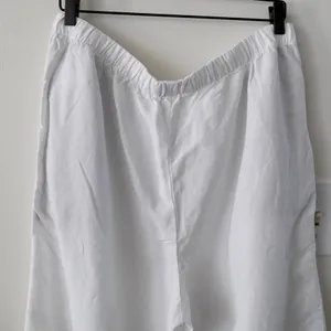 Aritzia Wilfred The Lodge High-Rise Relaxed Wide-Leg White Linen Pants Size XL thumbnail 7
