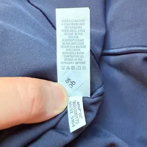 OFFLINE by Aerie Real Me 7/8 Leggings High Rise Crossover Waist Navy Blue XL thumbnail 10