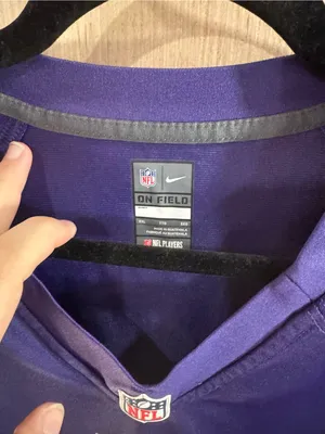 Women’s Nike NFL Purple Gold On Field Baltimore Ravens Jersey #16 Wallace XXL thumbnail 5
