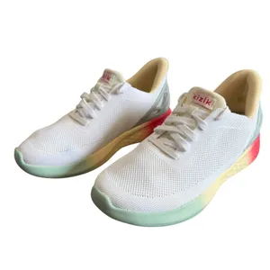 KIZIK Athens Slip On Sneakers Women's 7 Wide White Sunrise Comfort Hands Free thumbnail 2