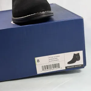 White Mountain Size-8M Women's Ankle Boot Black Geniune‎ Leather thumbnail 9