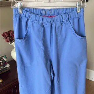 Urbane Ultimate Scrubs Pants XS Tall Periwinkle Blue thumbnail 7