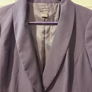 Ann Taylor Classic Navy Blue Blazer. 6 thumbnail 10