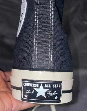 Converse Black & white unisex high top all star Chuck Taylor 70 thumbnail 5