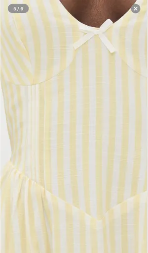Calianna Midi Dress White thumbnail 4