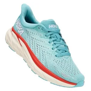 Hoka One One Clifton 8 Women's Aquarella, Eggshell Blue thumbnail 1
