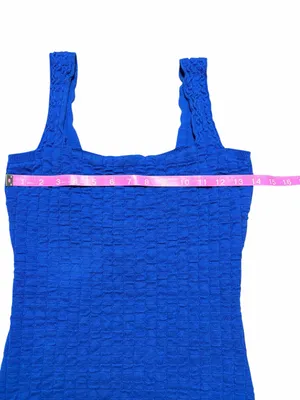 Free People Beach Royal Blue Dress Size Small thumbnail 6