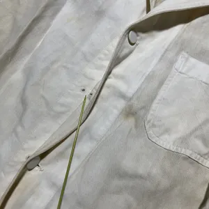 Vintage 1940s Angelica Sanforized Shrunk Doctor Lab Coat Uniform Unisex SZ 40 thumbnail 6