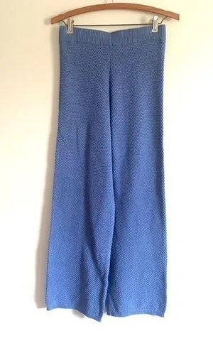 Tribal Blue Sweater Knit Pants thumbnail 10