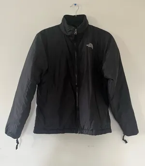 North Face Black Zip Up Jacket Womens Medium Lightweight Waterproof Outdoors thumbnail 1