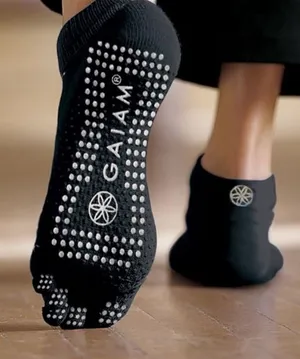 Gaiam no slip toe socks M/L thumbnail 1