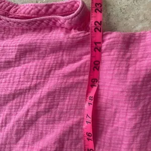 Faherty Dream Cotton Gauze Desmond Top Cone Flower Pink thumbnail 14