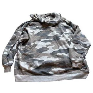Aerie Camouflage Hoodie - Gray and White thumbnail 2