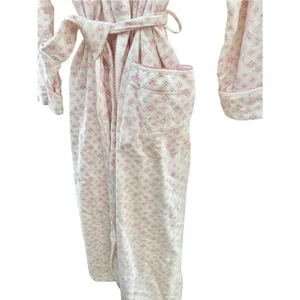 Christian Dior Vintage 100% Cotton Robe thumbnail 7