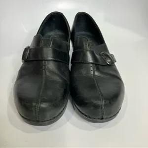Dansko black leather clogs women’s size 37 6.5‎ classic work shoes professional thumbnail 2