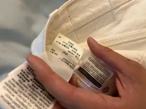 Levi's White 501 Shorts thumbnail 3