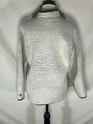 Champion Wichita State University WSU Women’s Full Zip Sherpa Fleece Jacket M thumbnail 5