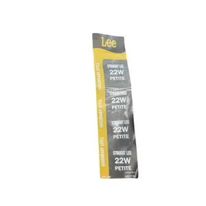 Lee Women's Relaxed Fit Straight Leg Mid Rise Jeans 305-1884 Size 22W Short Peti thumbnail 6