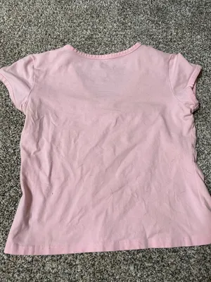No Boundaries Pink Cap Sleeve V-Neck Tee 🌸 thumbnail 4
