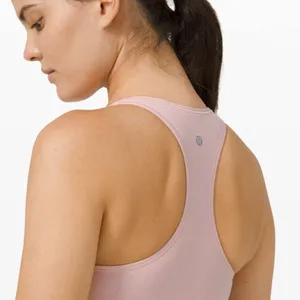 Lululemon Ebb to Train Bra *Medium Support, C/D Cup Porcelain Pink thumbnail 3