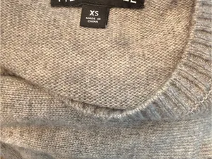 J. Crew Men's Gray Crewneck Sweater thumbnail 3