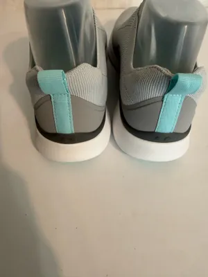 Ryka Tula Myla Lightweight Athletic Sneakers. Lt Gray with Teal Accents thumbnail 4