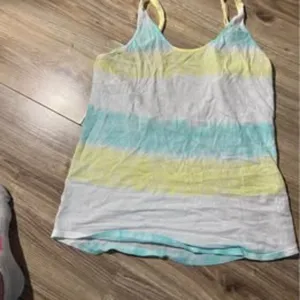 Medium Yellow and blue Victoria's Secret tank top #VS #238 thumbnail 2