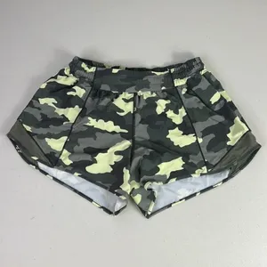 Lululemon hotty hot heritage 365 camo crispin green multi/olive camo Sz 10 Tall thumbnail 5