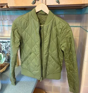 Lululemon Warm Two Ways Bomber Jacket - Green thumbnail 3