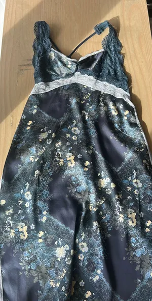 Free Just People Dreamy Maxi Slip Indigo Blue thumbnail 1