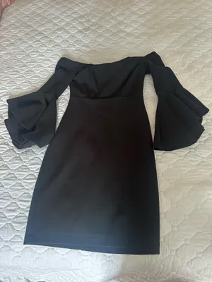Teeze Me Formal black dress thumbnail 2