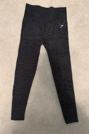 Gymshark Leggings Black Size Small thumbnail 1