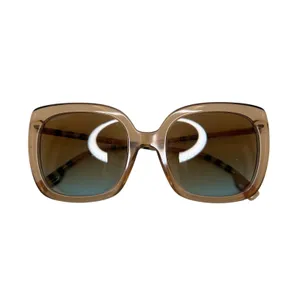 Burberry Tan Square Sunglasses thumbnail 10