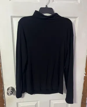 Black Turtle Neck Sweater Size XL thumbnail 1