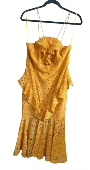 Cooper St Ruffle Midi Dress thumbnail 1