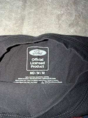 Ford Mustang Tshirt Black Size M thumbnail 2