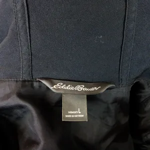 Eddie Bauer Womens Jacket L Charcoal Ripstop Hooded Zip Performance Coat Parka thumbnail 10