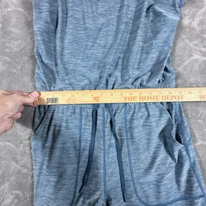 Duluth Trading Co. Women's Armachillo Cooling Jogger Jumpsuit Small Teal Stretch thumbnail 8