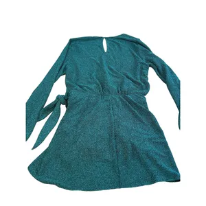 Show Me Your Mumu Stage Skort Green Peacock Metallic XXL thumbnail 3