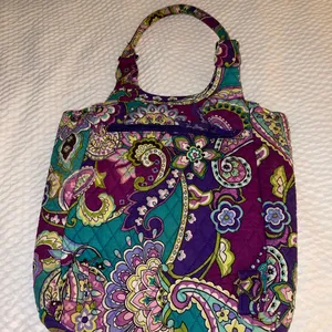 Vera Bradley Vibrant Paisley Tote Bag thumbnail 4