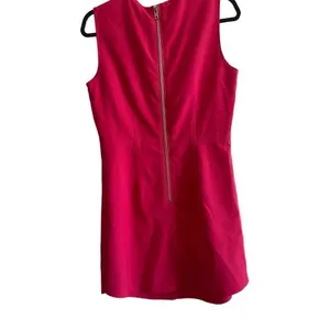 Pink Martini Sheath Pink Sleeveless Mini Dress Zipper Party Barbie Size S thumbnail 2