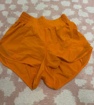 Orange Lululemon Shorts Hotty Hot High-Rise Lined 2.5 thumbnail 1