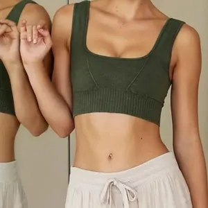 Free People Movement Good Karma square neck bra ‎ size Xs thumbnail 2