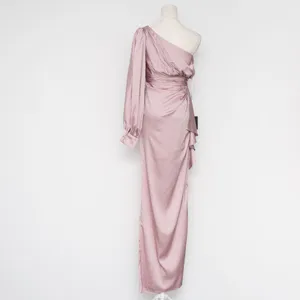 IEENA for Mac Duggal - One-Shoulder Satin Gown‎ thumbnail 3