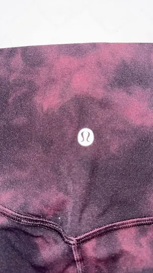 Lululemon Align HR Pants 28 Red/Black Space Dye thumbnail 6
