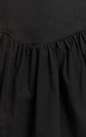 New Showpo Nelli Mini Dress Puff Sleeve Shirred Back Dress Size Small MSRP $109 thumbnail 7