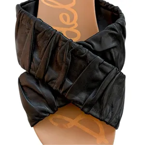 EUC Sam Edelman Leather Aida Sandals Black Size 10 thumbnail 2